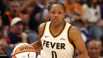 Kelsey Mitchell Exits Crucial Game 5 Against Las Vegas Aces With Knee Injury