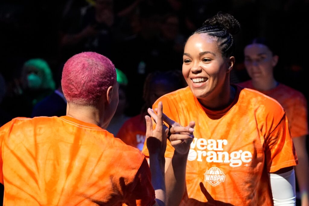 Napheesa Collier And Courtney Williams