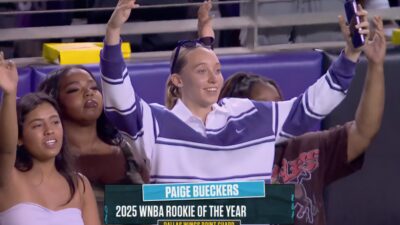 Cameras Caught Paige Bueckers Cheering At Colorado Vs. TCU Game Ahead Of WNBA Offseason
