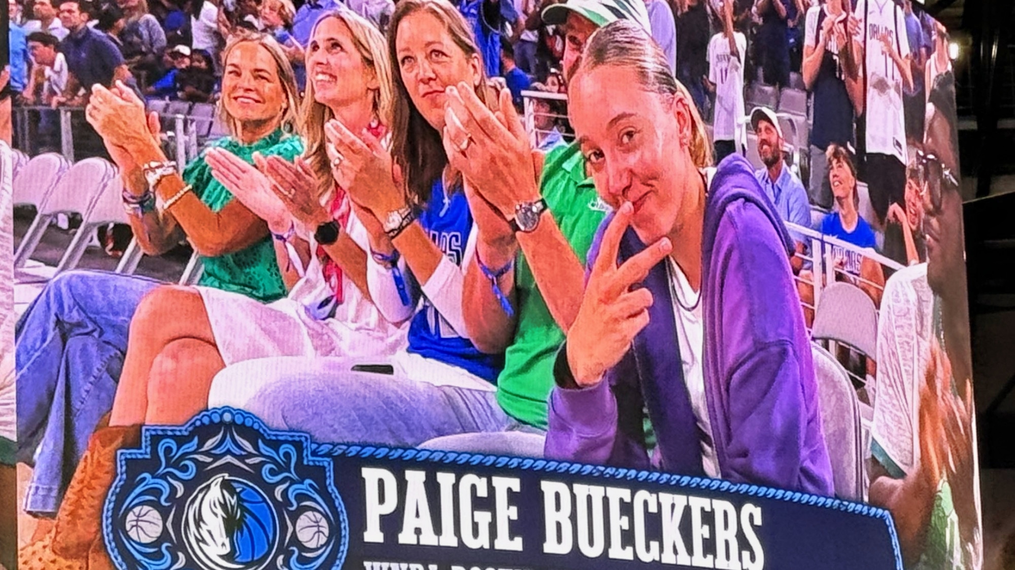Cameras Caught Paige Bueckers' Surprise Appearance At Dallas Mavericks Game Amid NBA Preseason