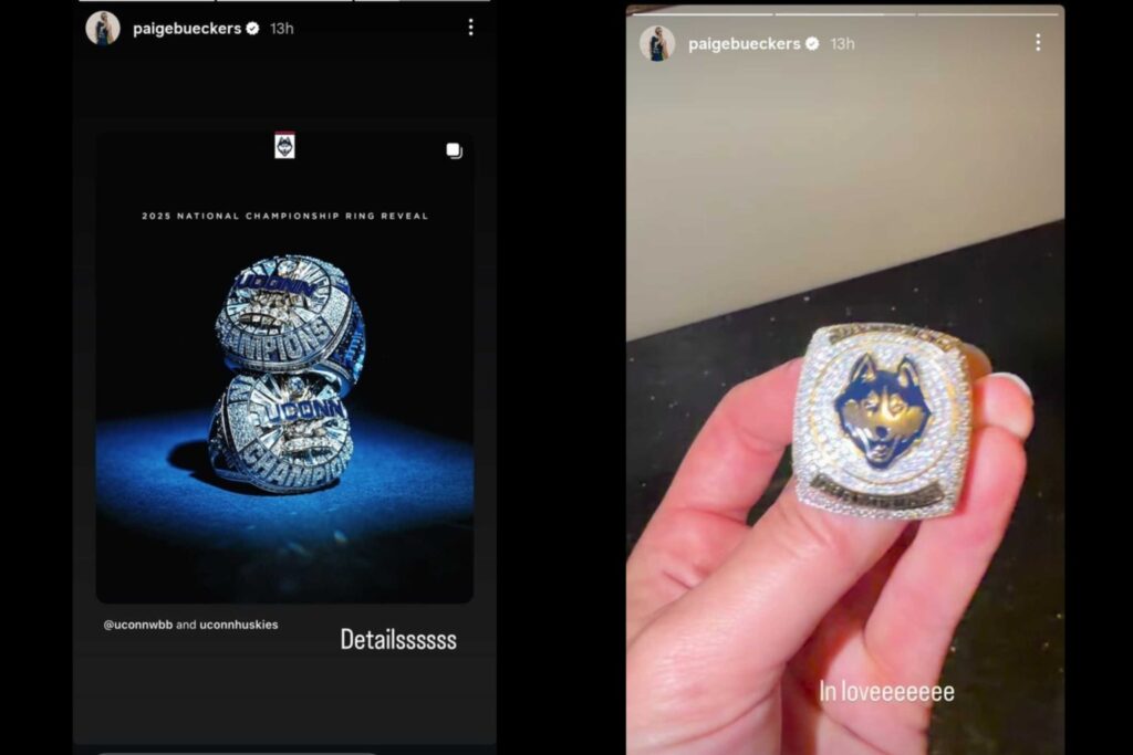 Paige Bueckers IG Story