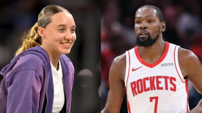 Paige Bueckers' Iconic Texas Hook 'Em Horns Gesture Earns Shoutout From Kevin Durant