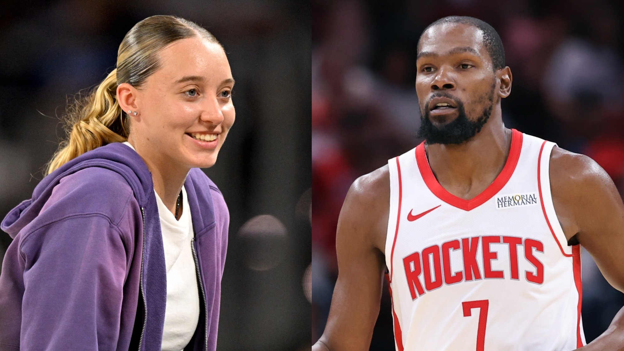 Paige Bueckers' Iconic Texas Hook 'Em Horns Gesture Earns Shoutout From Kevin Durant