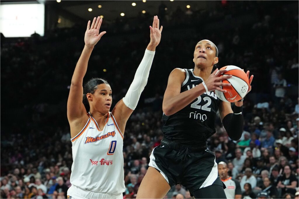 Satou Sabally and A'ja Wilson