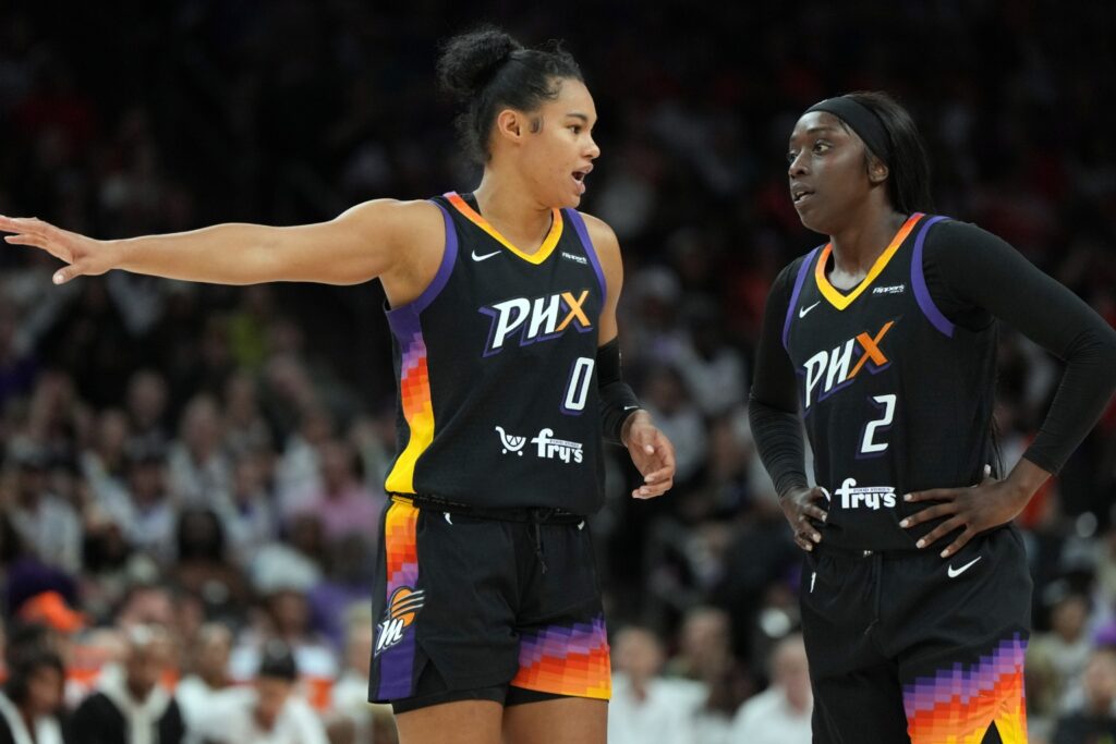 Satou Sabally and Kahleah Copper