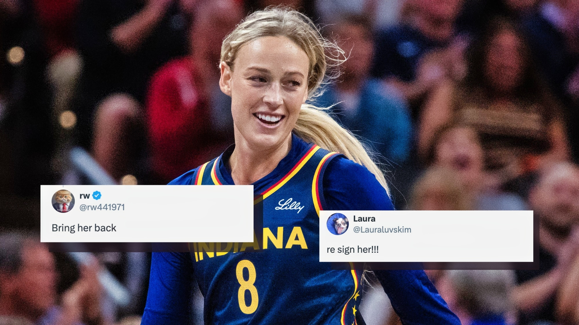 Indiana Fever Fans Urge Team To Re-Sign Sophie Cunningham During 2025 WNBA Offseason