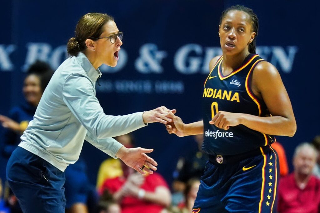 Stephanie White and Kelsey Mitchell