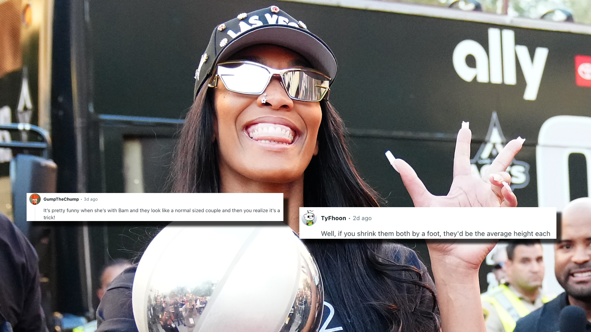Reddit Fans Had No Idea About A'ja Wilson's Height, And The Comments Are Unmissable