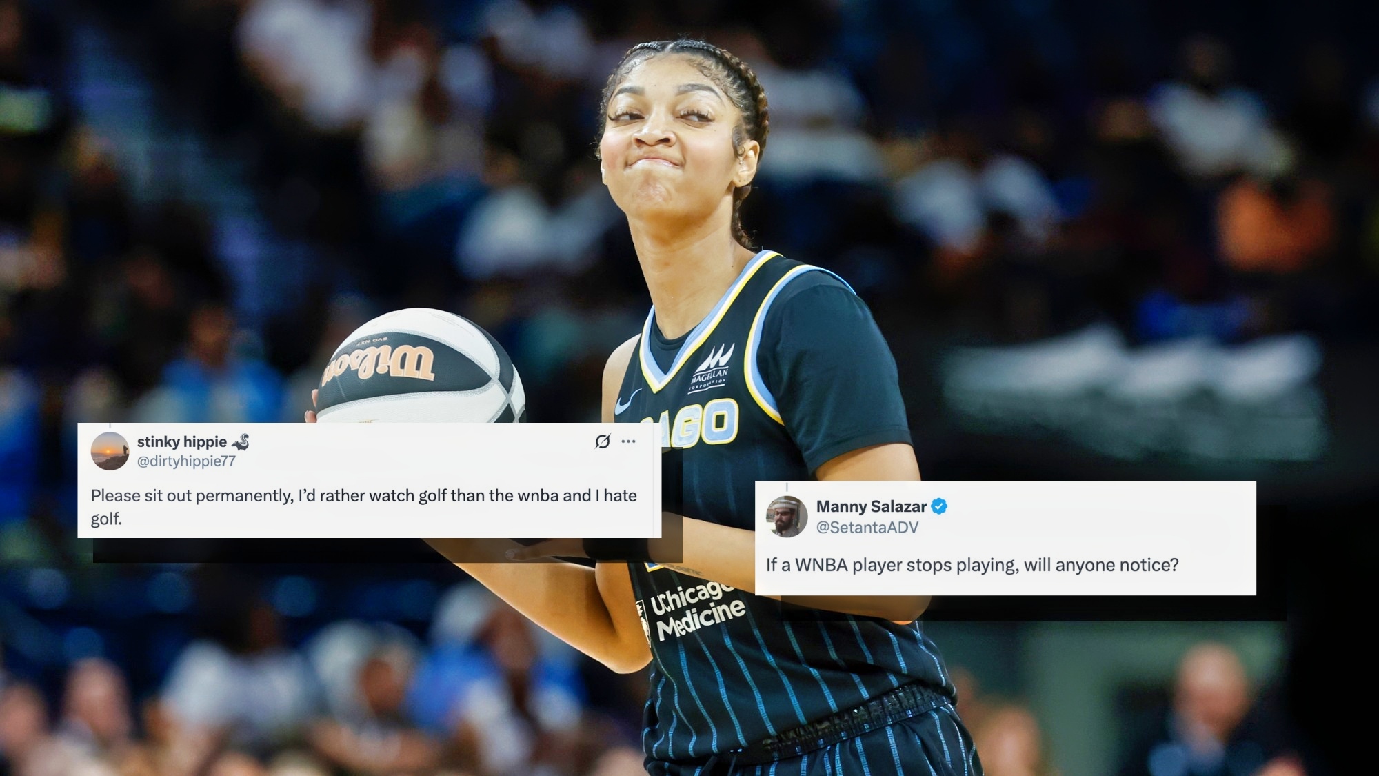 WNBA Fans Rip Angel Reese As She Threatens To Sit Out If NBA Level Pay Demand Not Met - "I'd Rather Watch Golf"