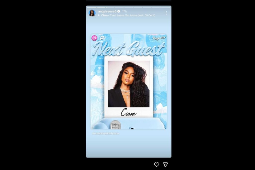 Angel Reese Instagram Story