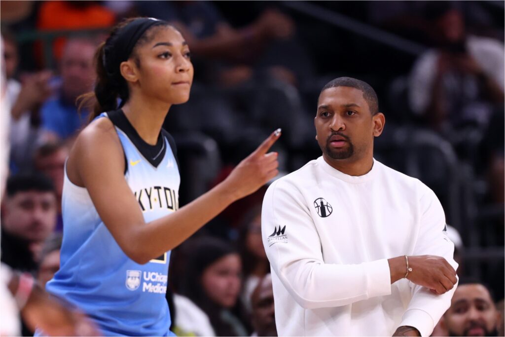 Angel Reese and Tyler Marsh