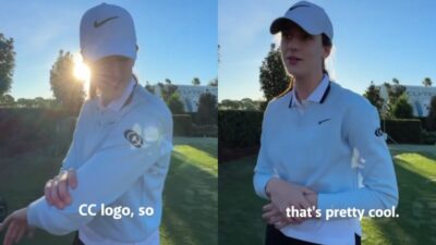 Caitlin Clark Shows Off Her Custom Nike Outfit For Annika Pro-Am Golf Tournament [VIDEO]