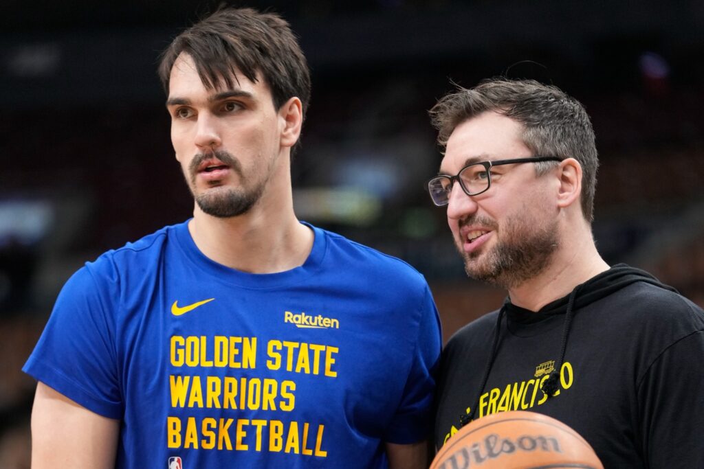 Dario Saric and Chris DeMarco