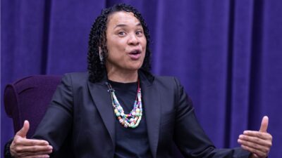 Dawn Staley Debunks Rumor Of Her Slamming Sydney Sweeney's American Eagle Jeans Campaign
