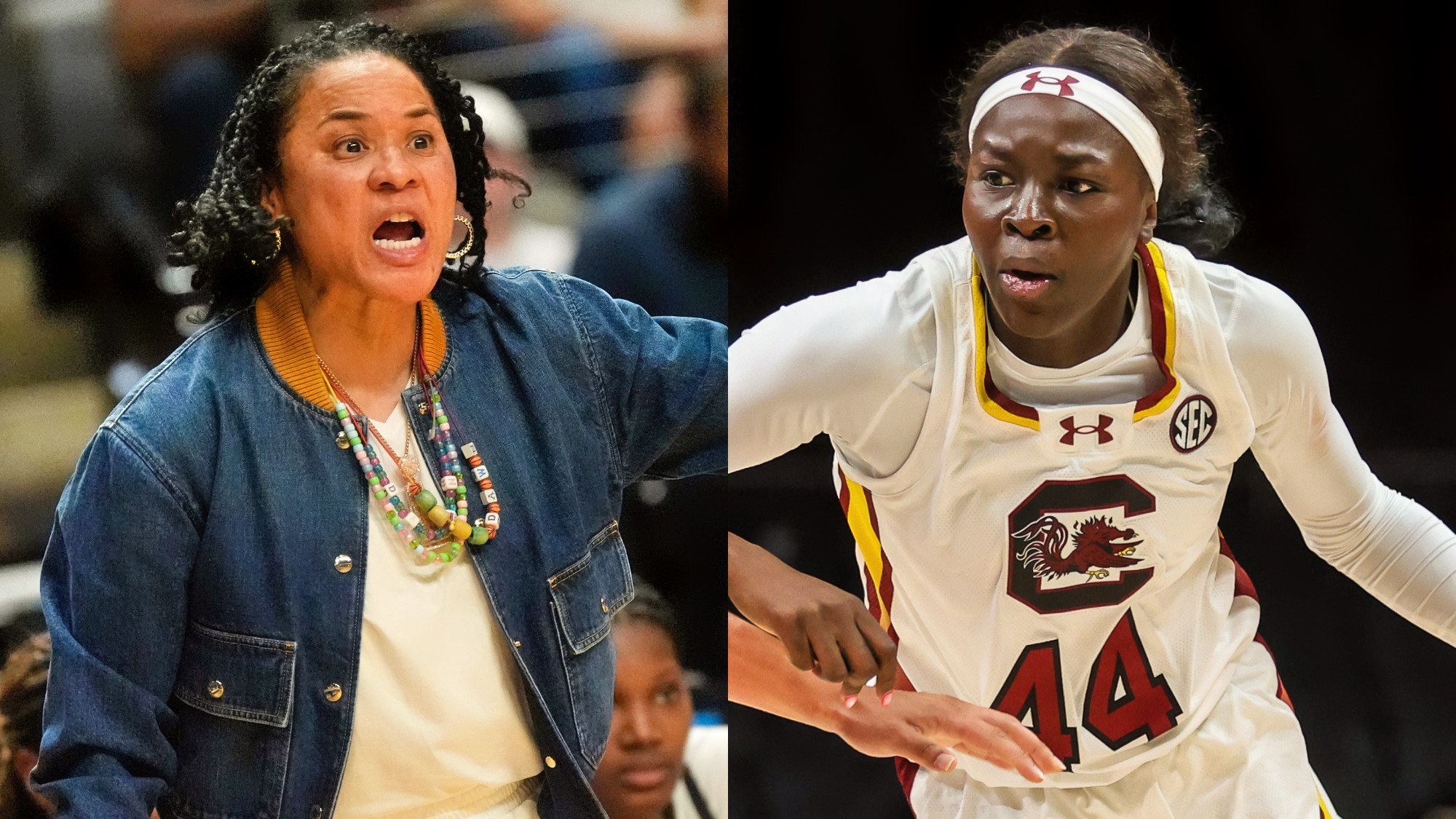 Dawn Staley Shares "Not Crying" Update On Agot Makeer Injury After South Carolina Gamecocks Blowout Win