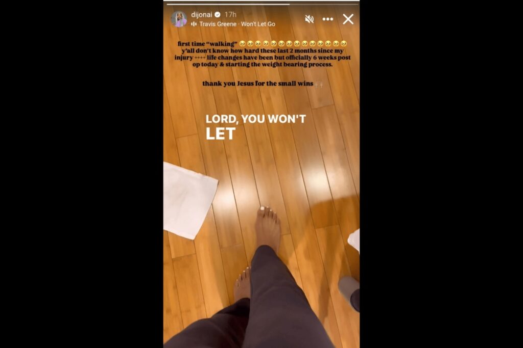 DiJonai Carrington Instagram Story