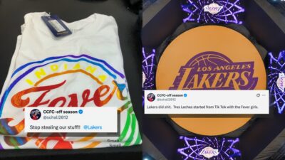 Indiana Fever Fans Blast Los Angeles Lakers For "Stealing" Their Iconic Tres Leches Trio Meme