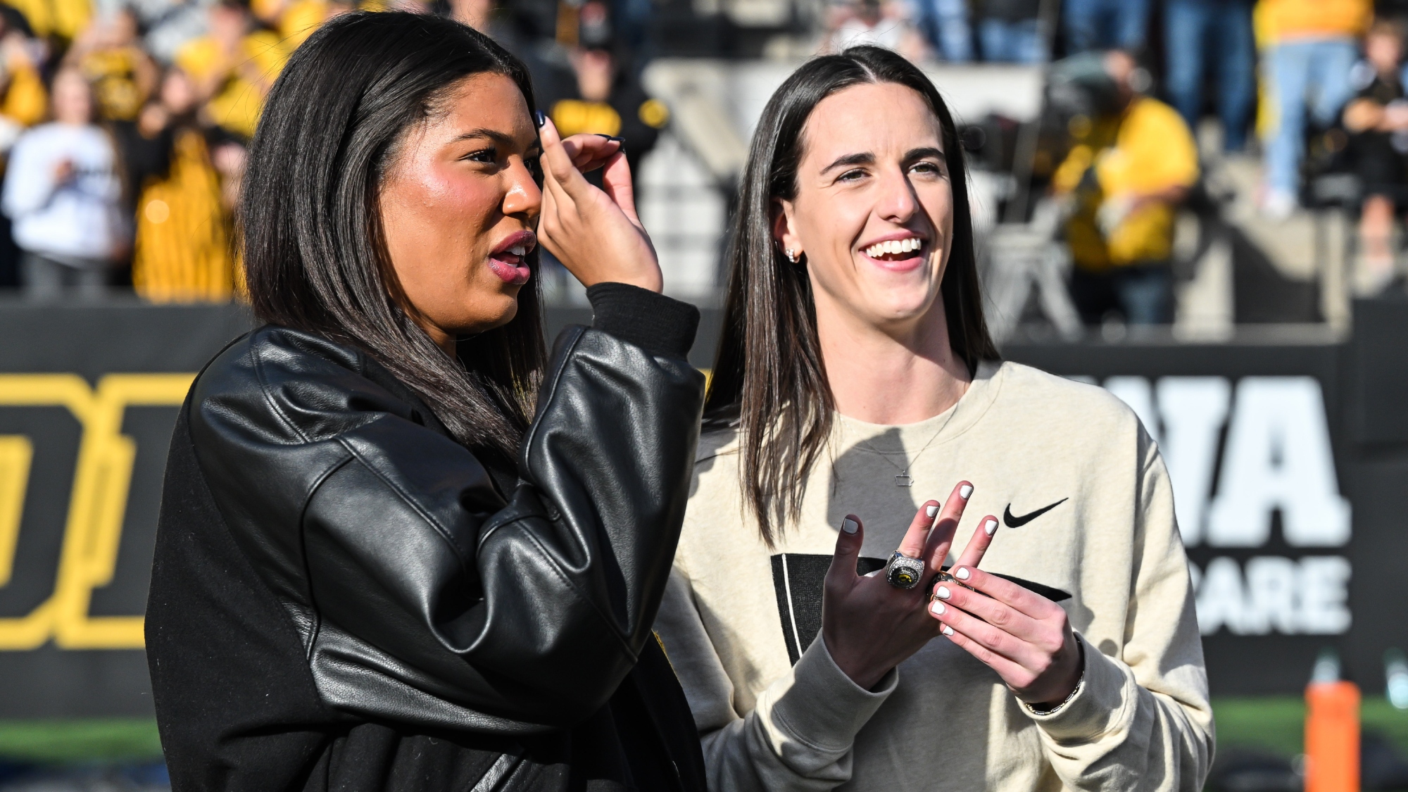 Caitlin Clark Couldn't Hide Her True Feelings Over Ex-Iowa Teammate Jada Gyamfi Mimicking Her Signature 3-Point Celebration