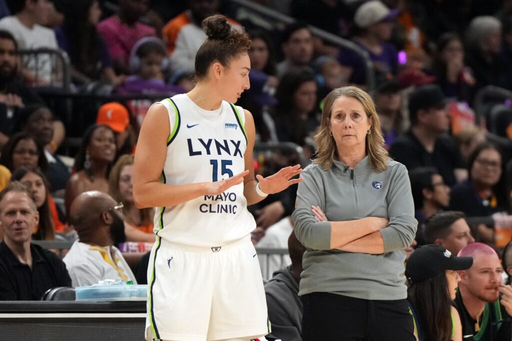 Jessica Shepard and Cheryl Reeve