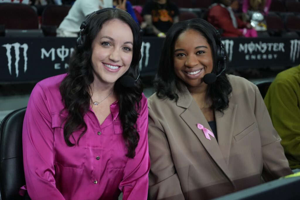 Kim Adams and Zora Stephenson