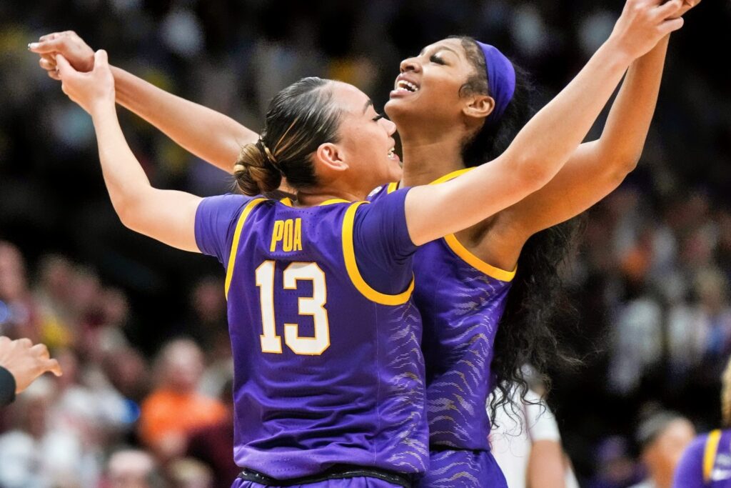 Last-Tear Poa and Angel Reese