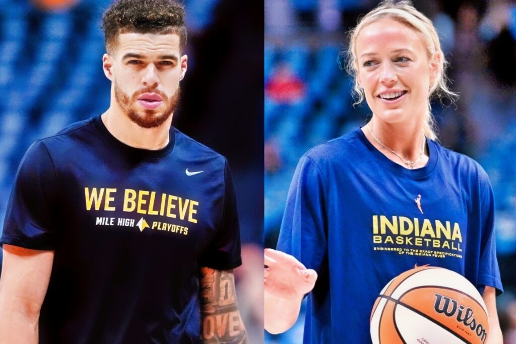 Michael Porter Jr. and Sophie Cunningham