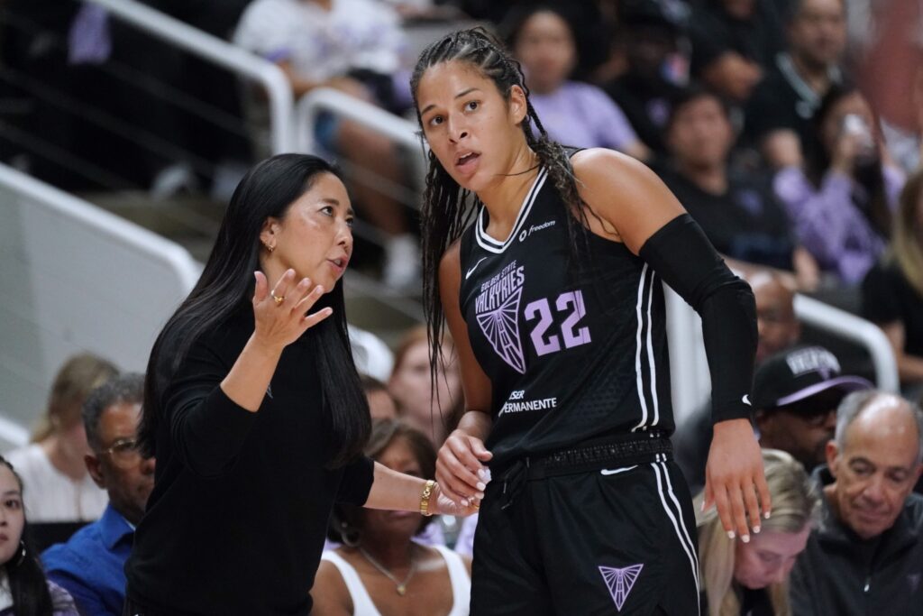 Natalie Nakase and Veronica Burton