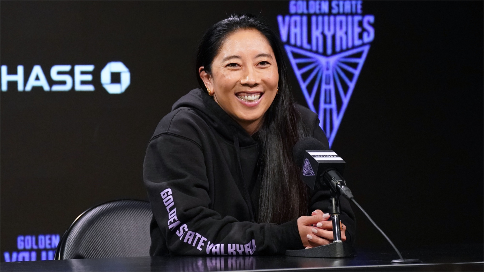 Valkyries Coach Natalie Nakase Shrugs Off Joe Lacob&rsquo;s "Title In Five Years" Mandate