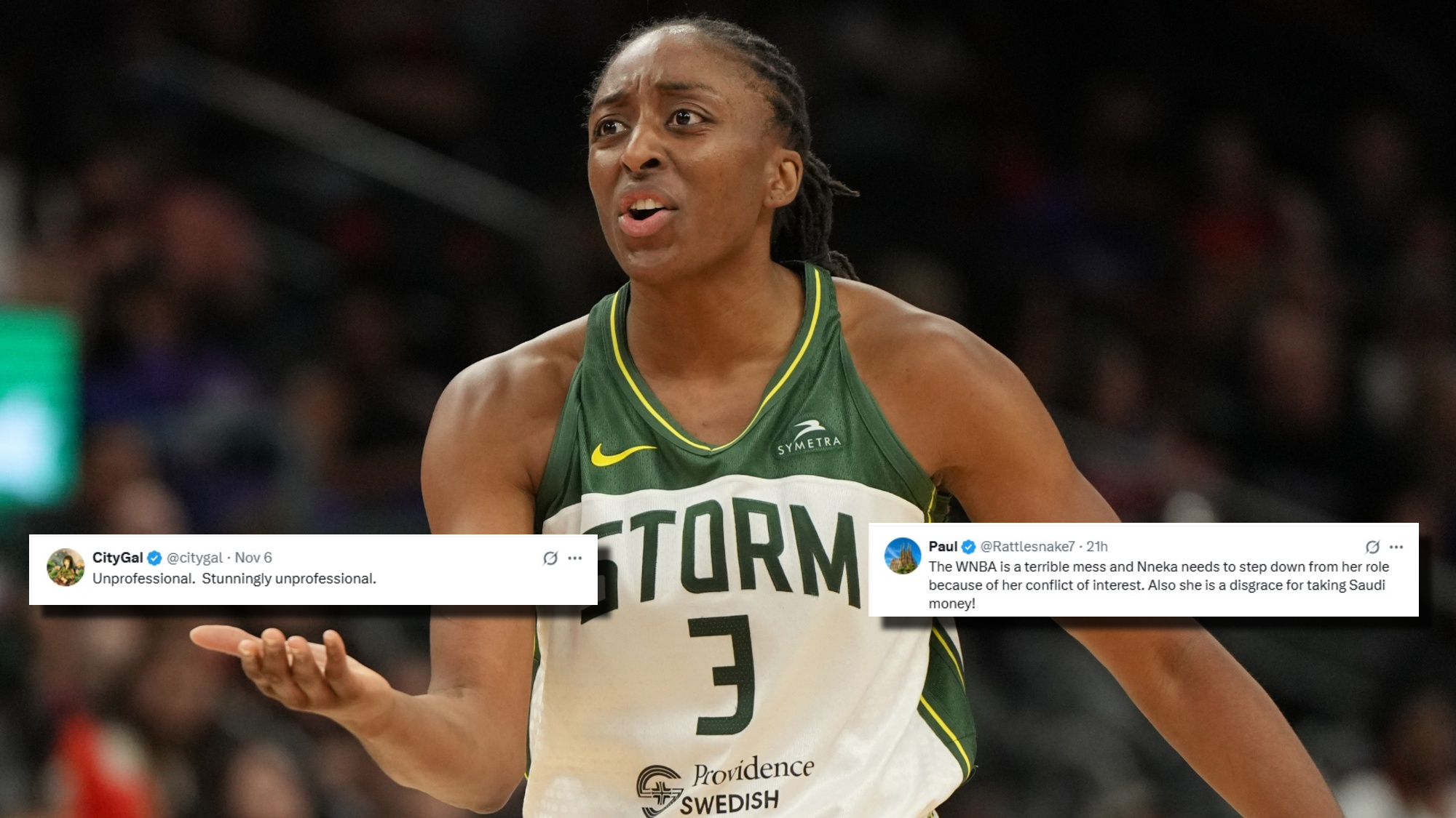 WNBA Fans Lash Out At Nneka Ogwumike For Project B Signing Amid CBA Standoff - "Stunningly Unprofessional"