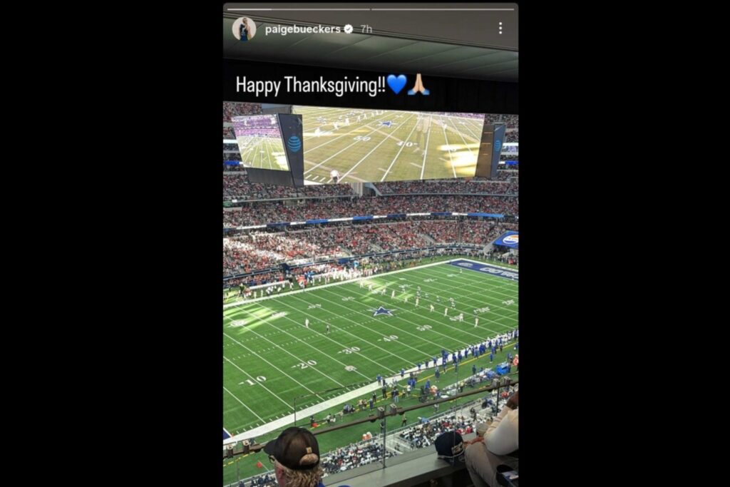 Paige Bueckers Instagram Story