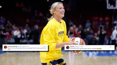 Sophie Cunningham Wins Over Indiana Fever Fans For US Foods Charity Dinner - "Sign Her To Multi-Year Deal"