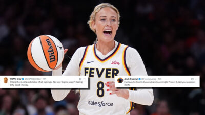 WNBA Fans Drop Wild Reactions As Sophie Cunningham Joins Project B - &ldquo;No Way Sophie Wasn&rsquo;t Taking Dirty Saudi Money&rdquo;