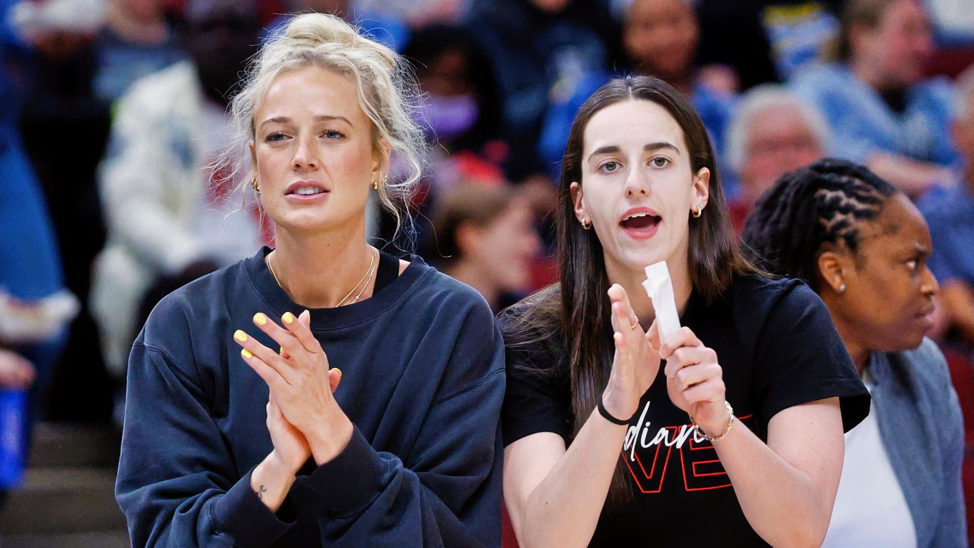 Sophie Cunningham Names Caitlin Clark In Rapid-Fire Round, Revealing She'd Trust Her With Her Life