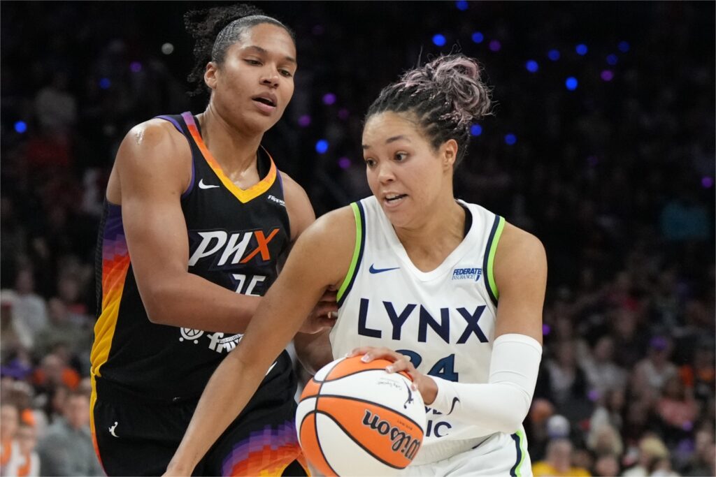 Alyssa Thomas and Napheesa Collier