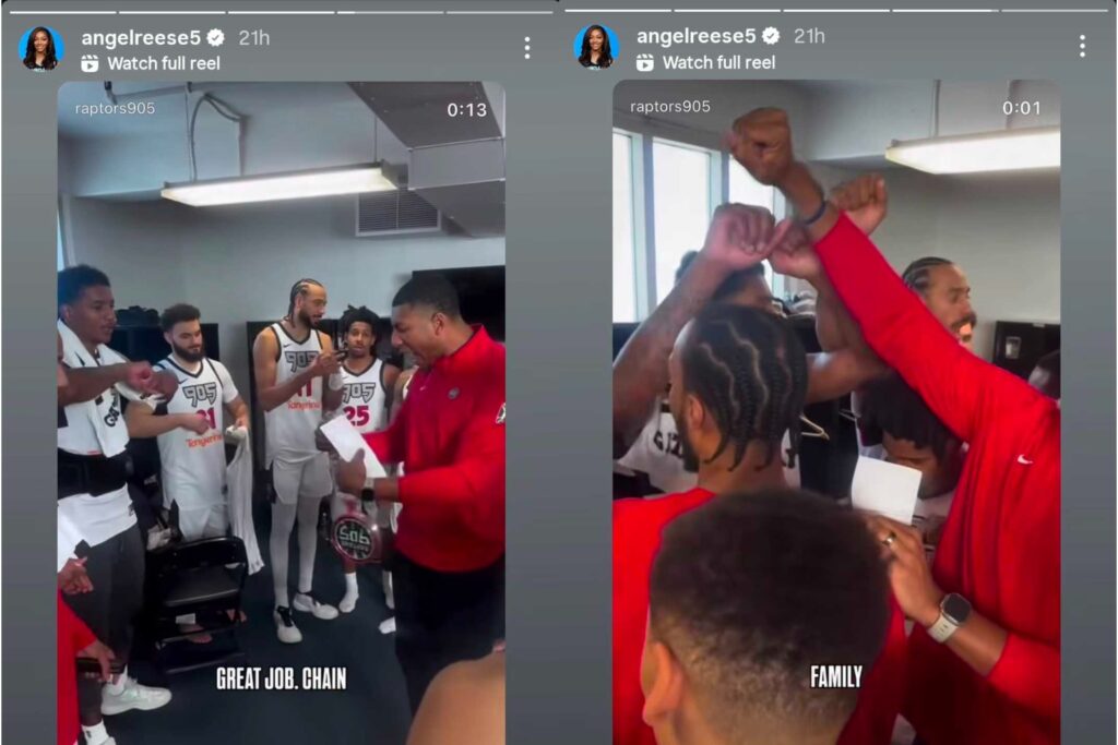 Angel Reese Instagram Story