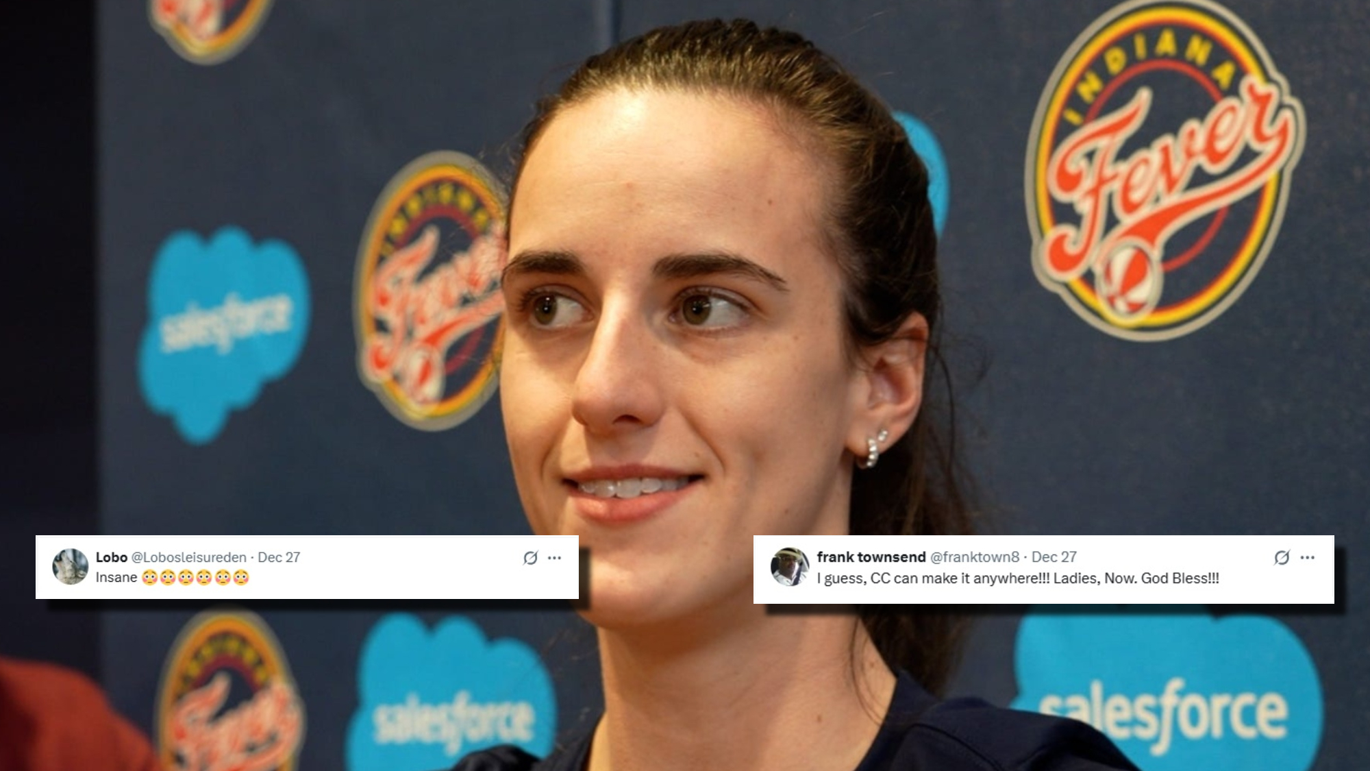 WNBA Fans Go Crazy Over Caitlin Clark's Insane Trick Shot In Dude Perfect Collaboration Video - "Insane"