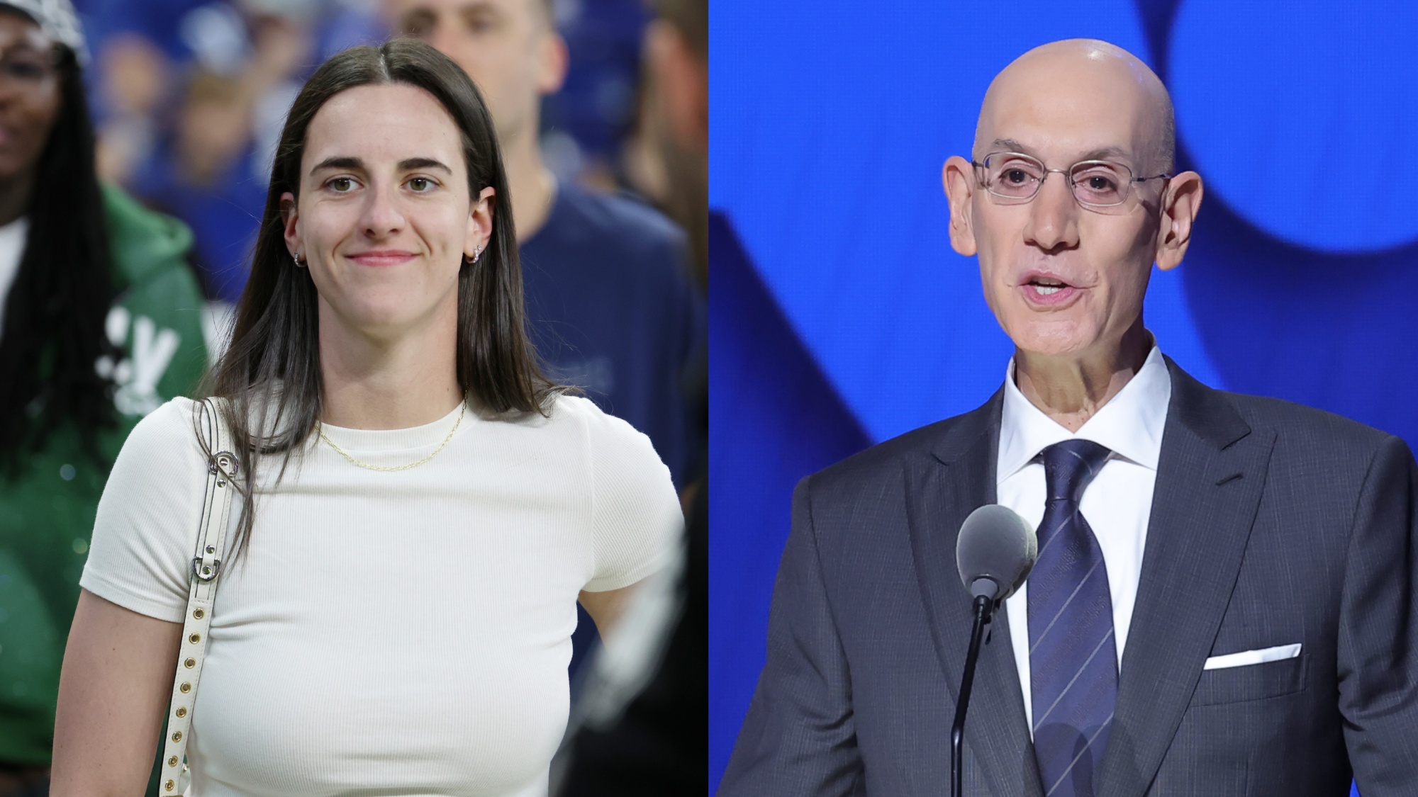 Adam Silver Heaps Huge Praise On Caitlin Clark Despite WNBA CBA Turmoil