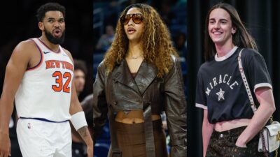Karl-Anthony Towns Reacts To Absurd Angel Reese vs Caitlin Clark Pickup Game Question On Sundae Conversation Podcast