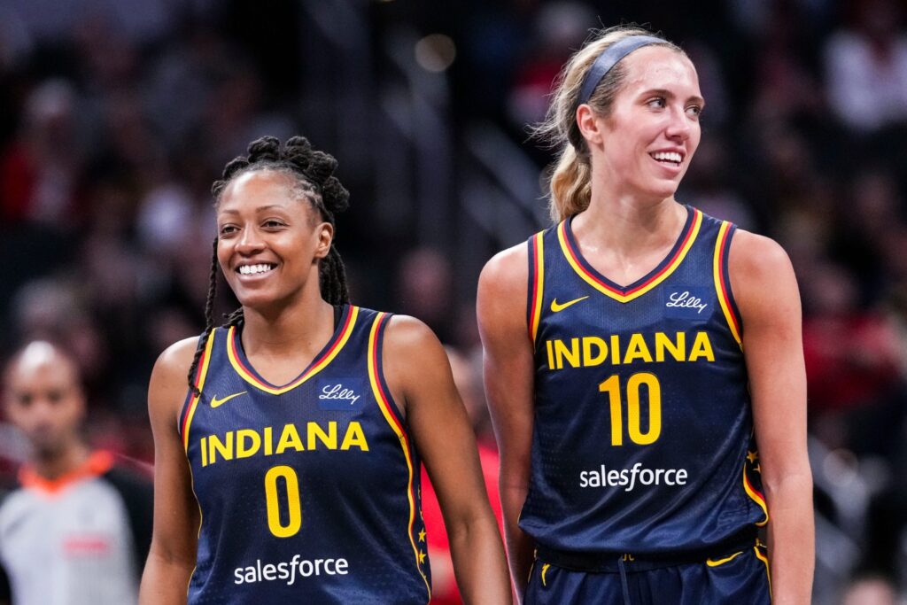 Kelsey Mitchell and Lexie Hull