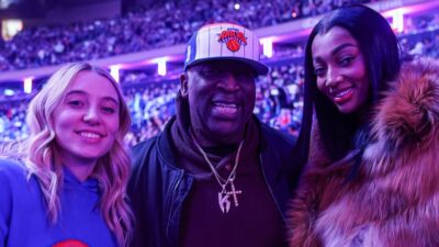 Paige Bueckers, Angel Reese Spotted With Karl Anthony Towns' Father During New York Knicks Game