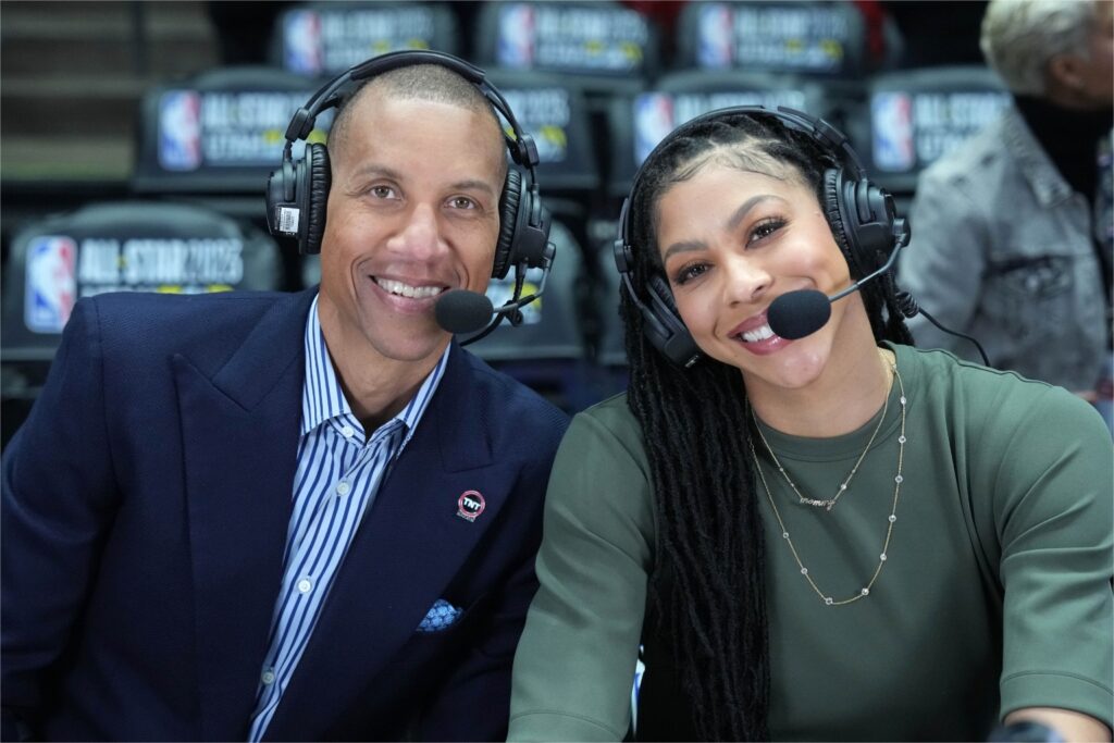 Reggie Miller and Candace Parker
