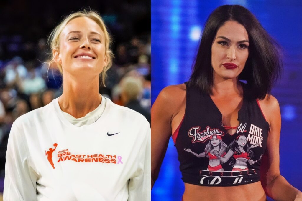 Sophie Cunningham and Nikki Bella