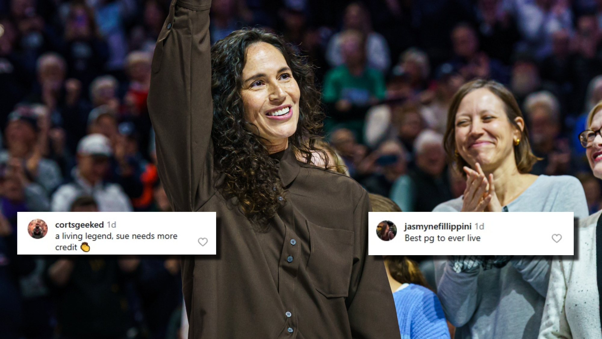 Sue Bird's Emotional No. 10 Jersey Retirement At UConn Sparks WNBA Fans' Ultimate Love Fest