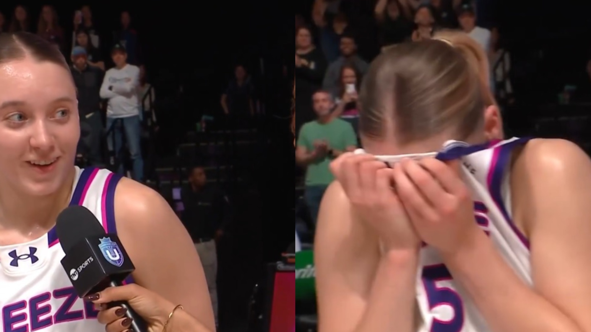 Cameras Caught Paige Bueckers' Honest Reaction After Winning $50,000 Prize Money At Unrivaled Free Throw Contest