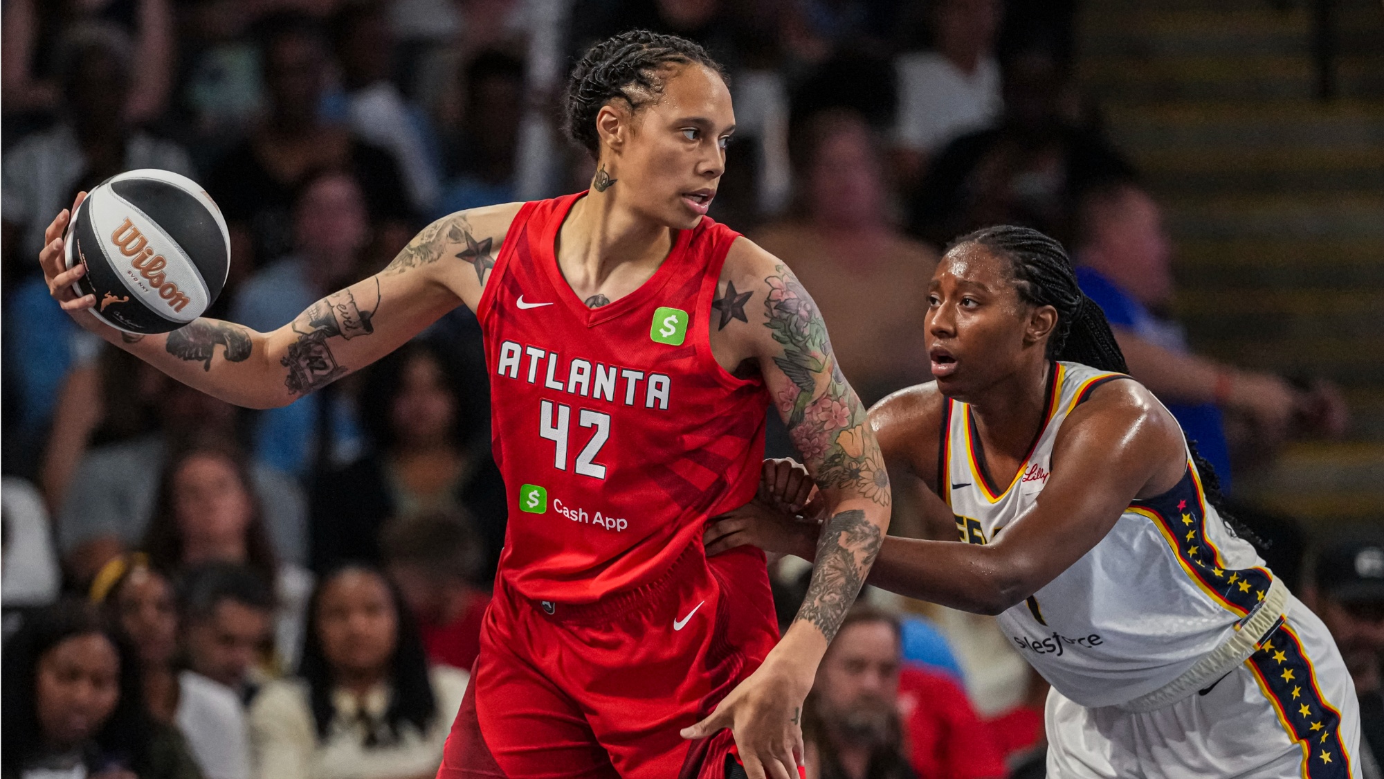 Brittney Griner Clears Stance After On-Court Moment With Aliyah Boston Earns "Jealousy" Label