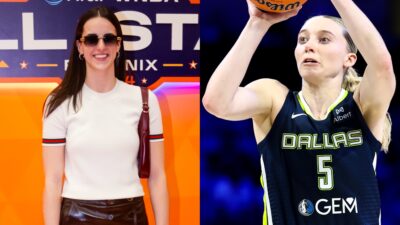 Kylie Kelce Snubs Caitlin Clark While Trying To Recruit Paige Bueckers For Philadelphia WNBA Team
