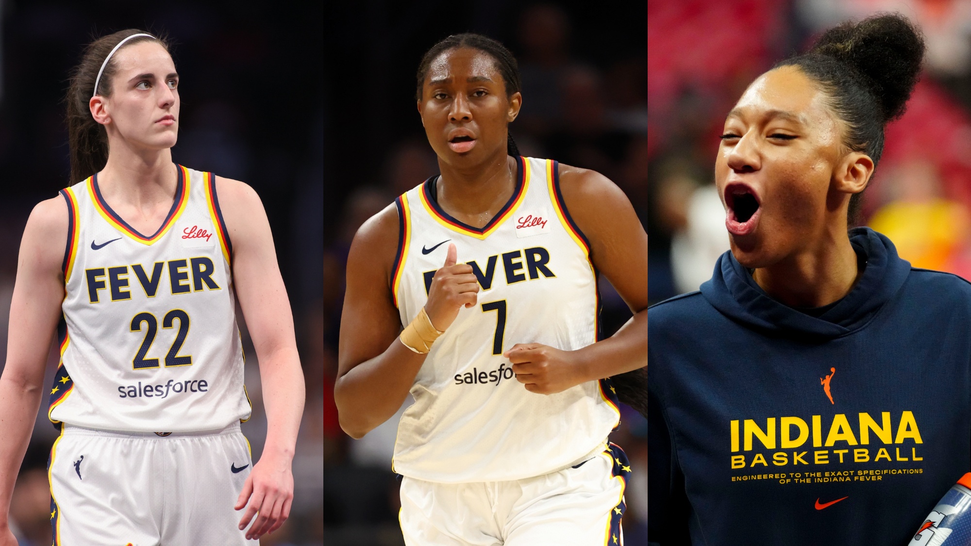 Aerial Powers, Aliyah Boston Share Supportive Reactions To Caitlin Clark Joining NBC NBA Coverage