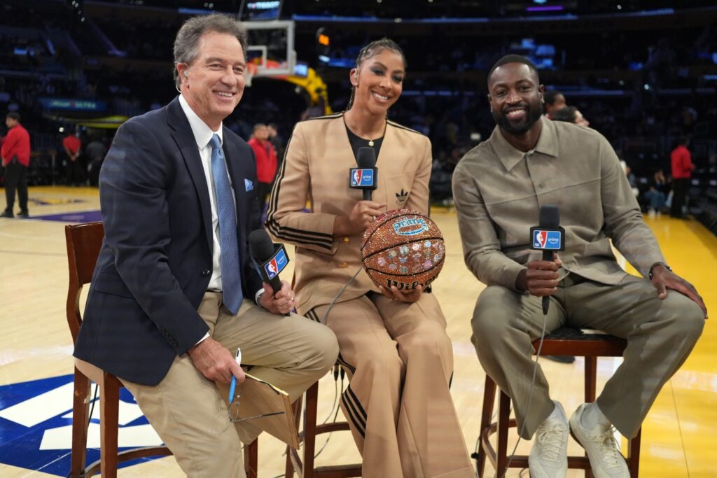 Candace Parker and Dwayne Wade