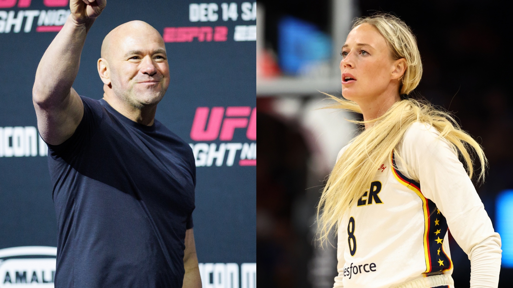 Sophie Cunningham's Indiana Fever Fame Earns Her Heartfelt Shoutout From UFC President Dana White