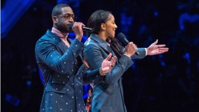 Candace Parker Leads Celebrity Shoutouts For Chicago Bears During Playoff Game Appearance